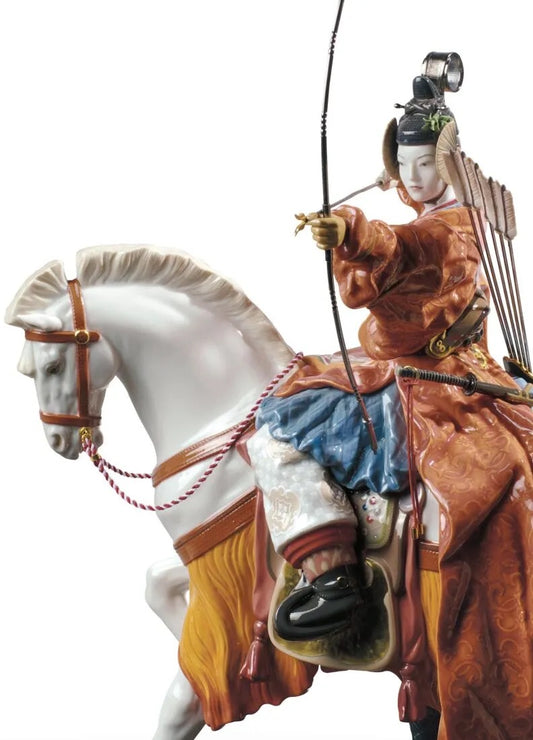 Lladró Yabusame Archer Sculpture. Limited Edition FormFluent