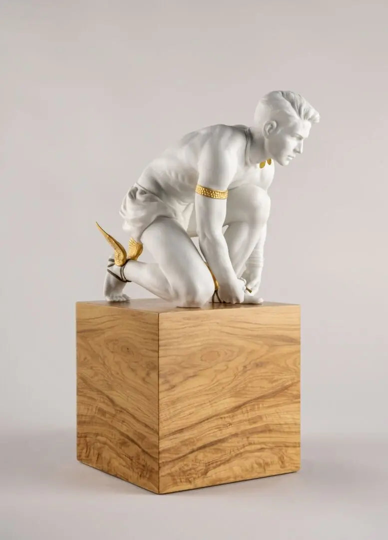 Lladró Hermes Greek Mythology Sculpture Sculpture by Lladró at FormFluent