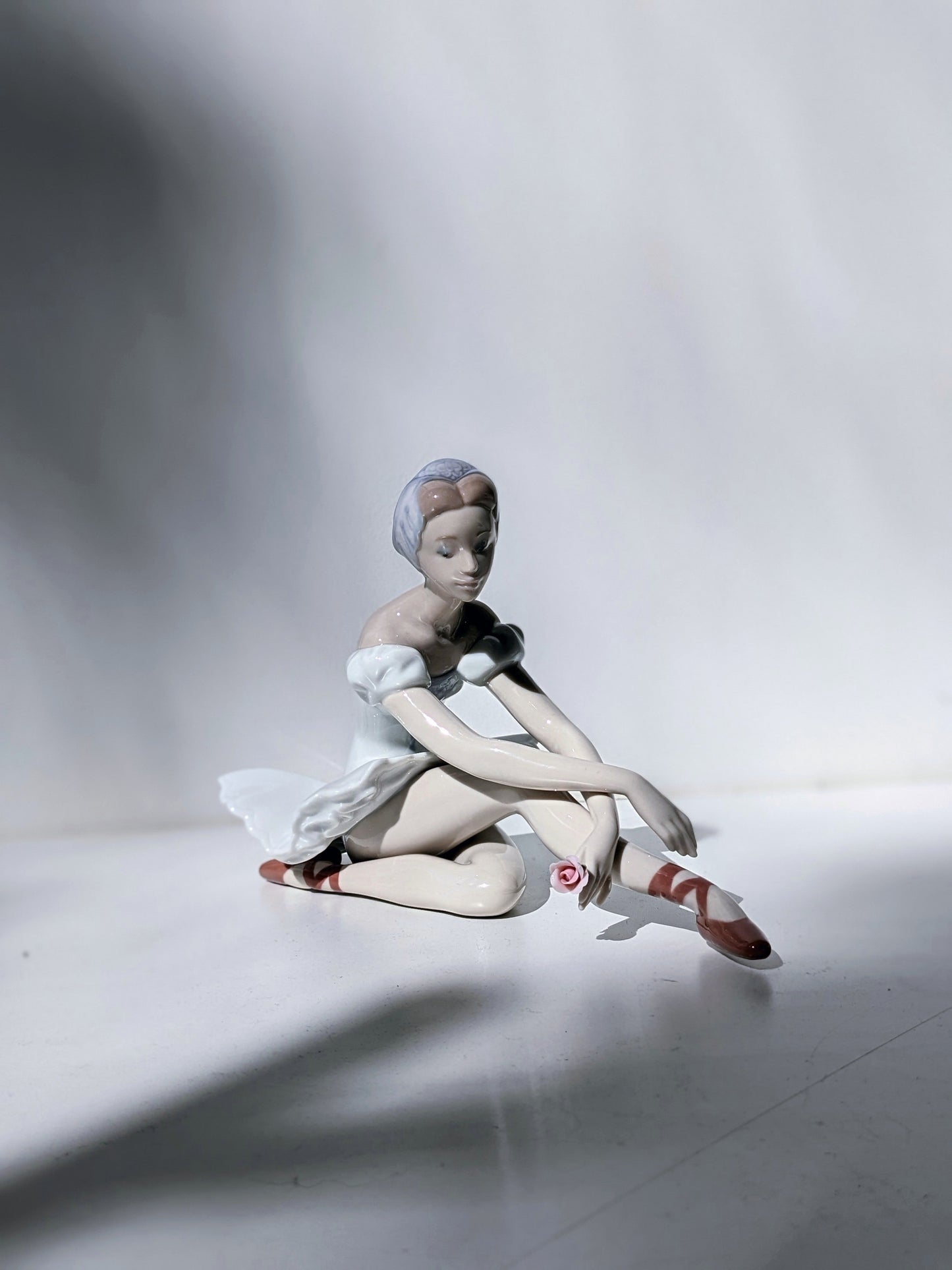 Lladró Rose Ballet Dancer Figurine by Lladró at FormFluent