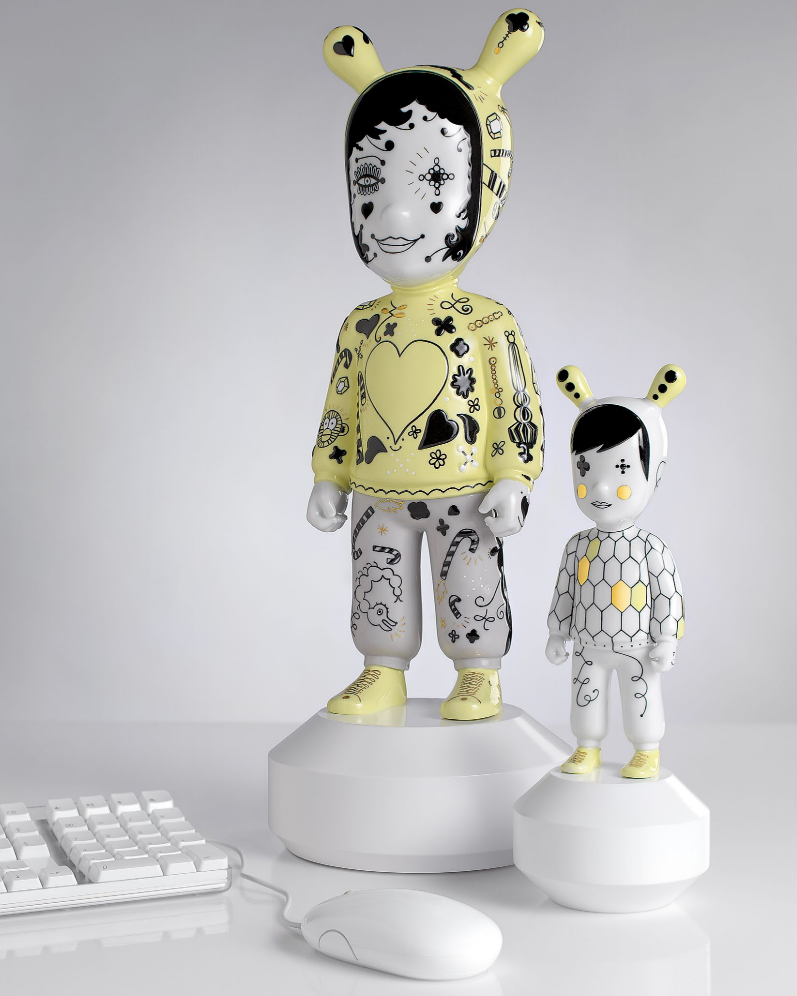 Buy Authentic Lladró Lladró The Guest by Jaime Hayon Small Model Numbered Edition  - FormFluent Sydney Australia