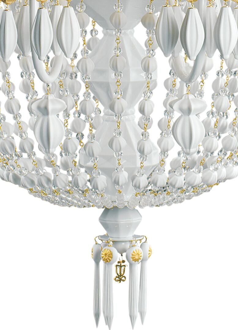 Lladró Winter Palace 12 Lights Chandelier by Lladró at FormFluent