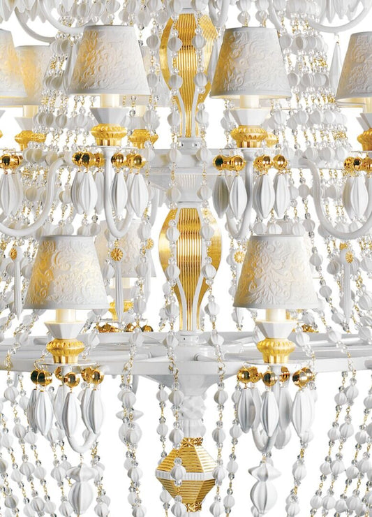 Lladró Winter Palace 30 Lights Chandelier by Lladró at FormFluent