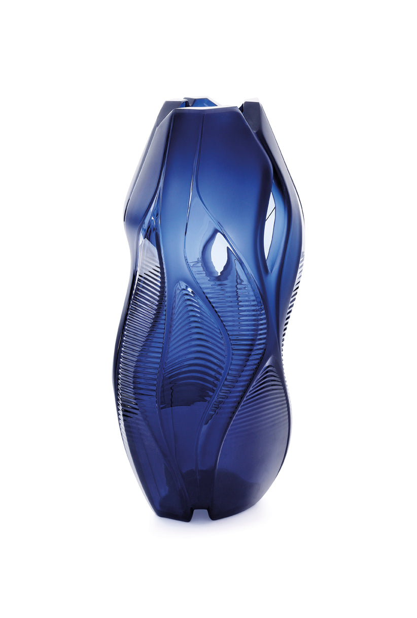 Lalique Manifesto Vase, Zaha Hadid & Lalique, 2014 (Numbered edition) FormFluentSydney Australia Formfluent