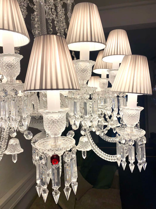 Baccarat Zénith Chandelier Short (12L) Lighting by Baccarat at FormFluent