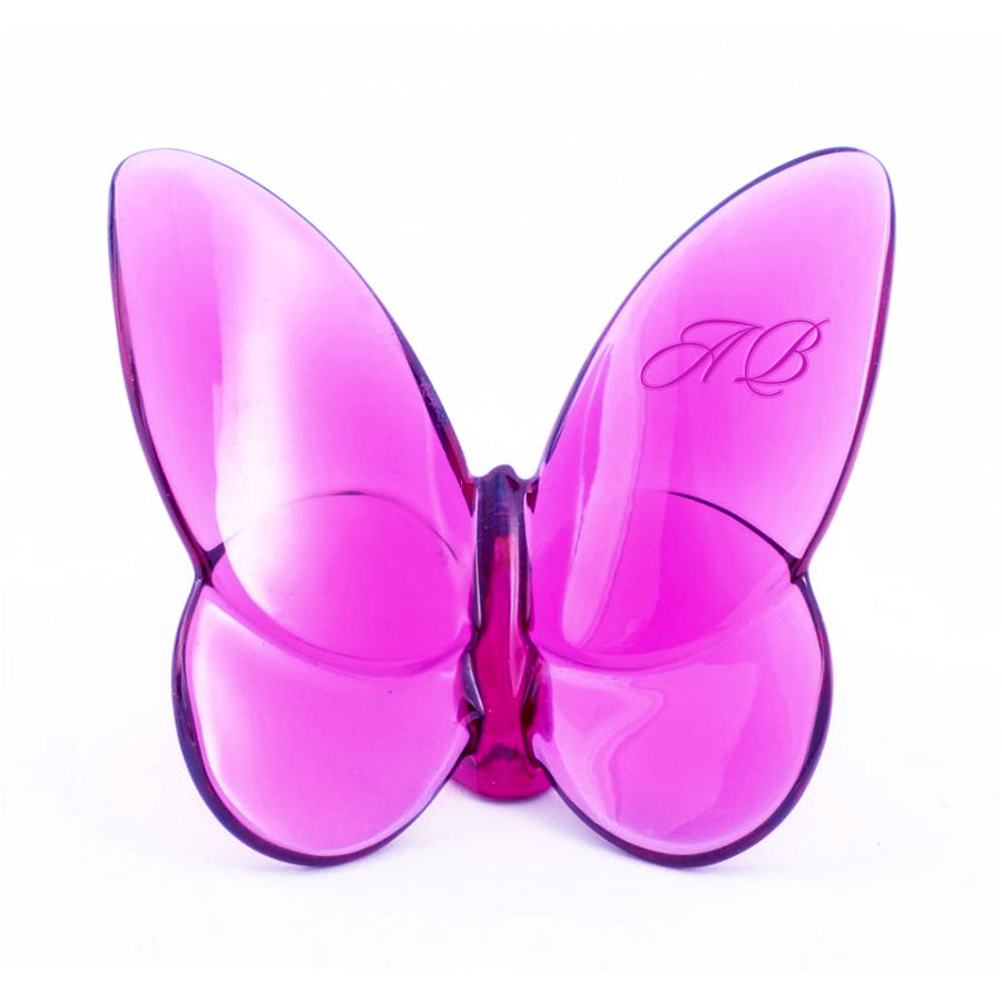 Baccarat Lucky Butterfly Peony Crystal - FormFluent