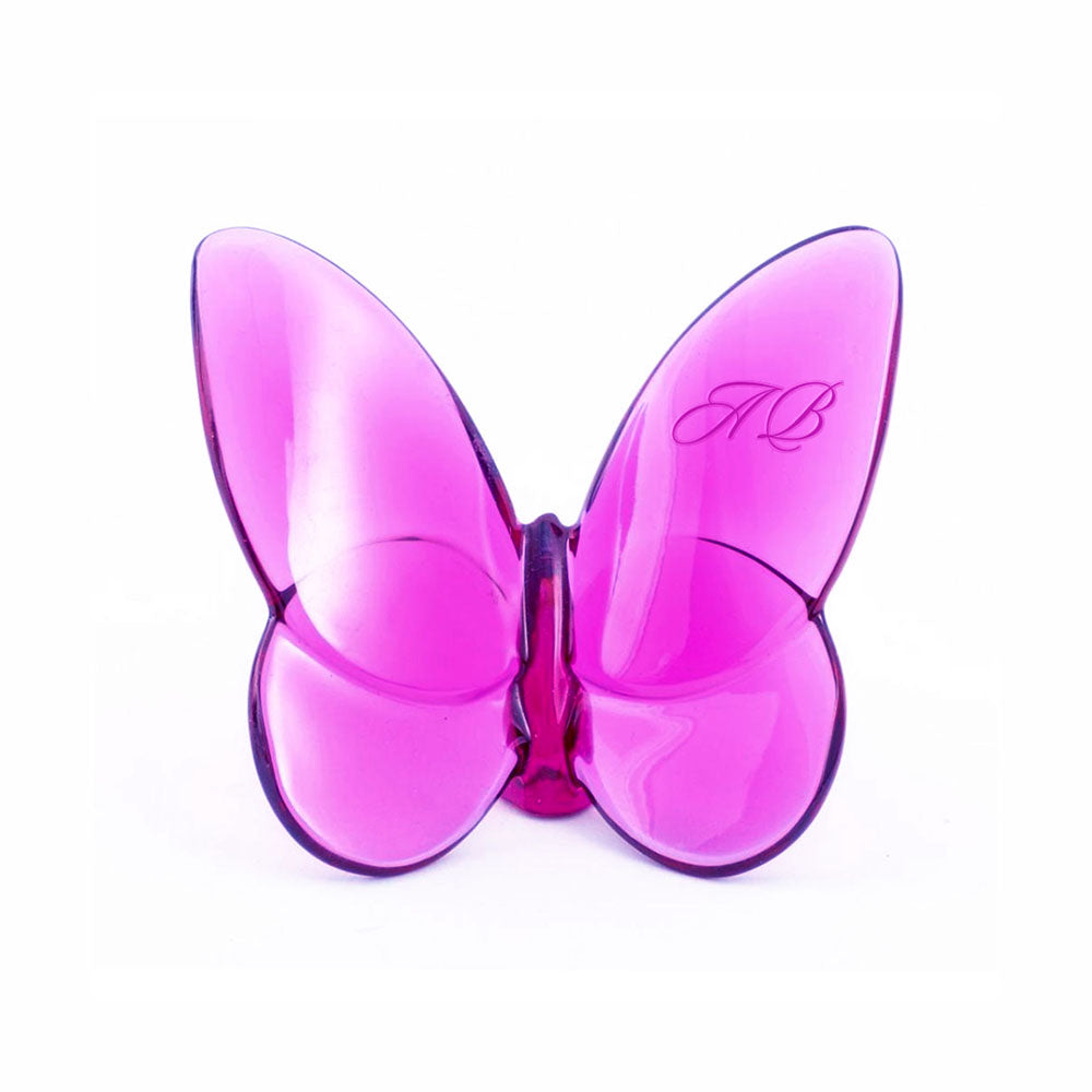 Baccarat Lucky Butterfly Peony Crystal - FormFluent
