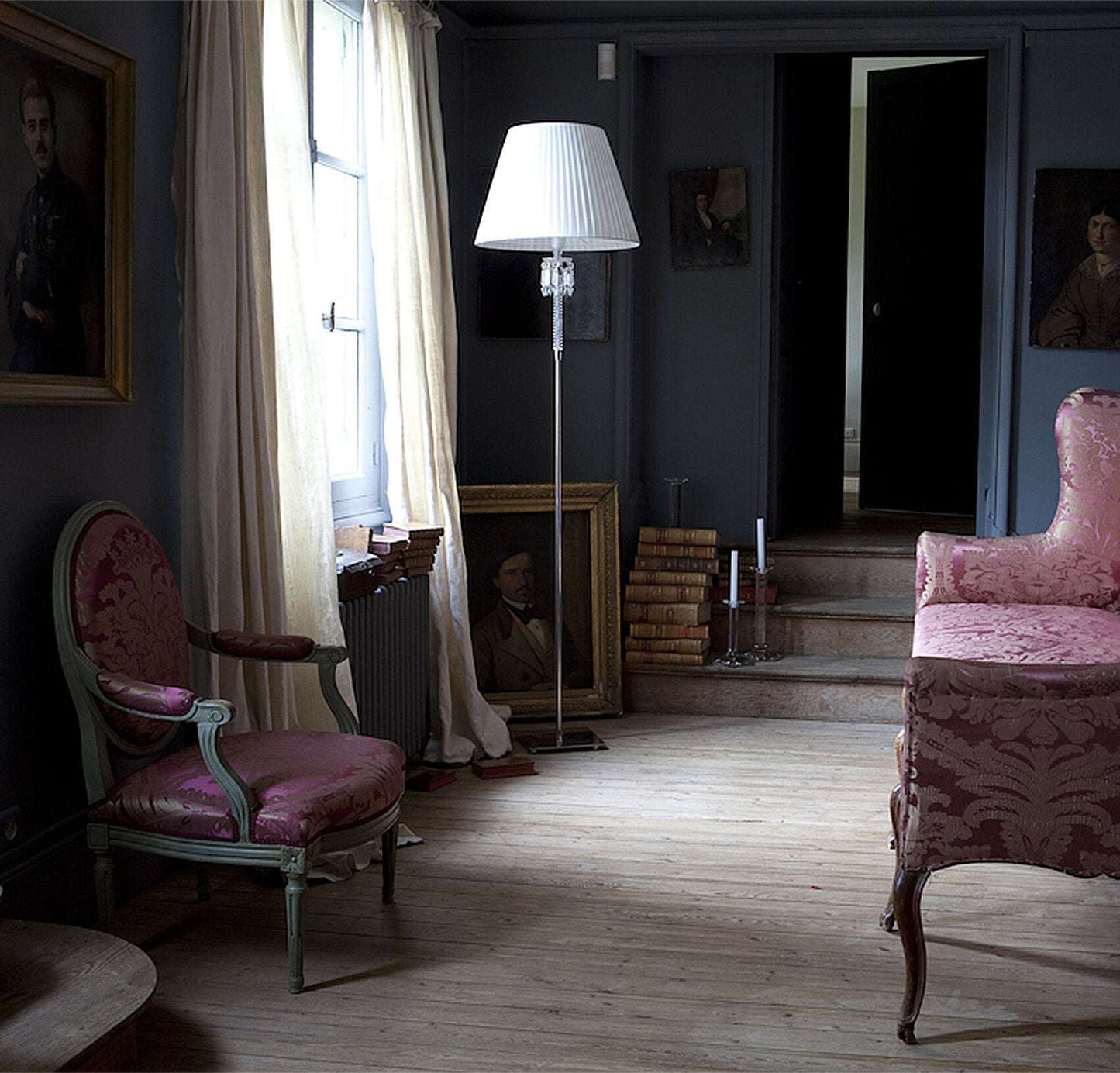 Baccarat Torch Floor / Reading Lamp by Baccarat at FormFluent