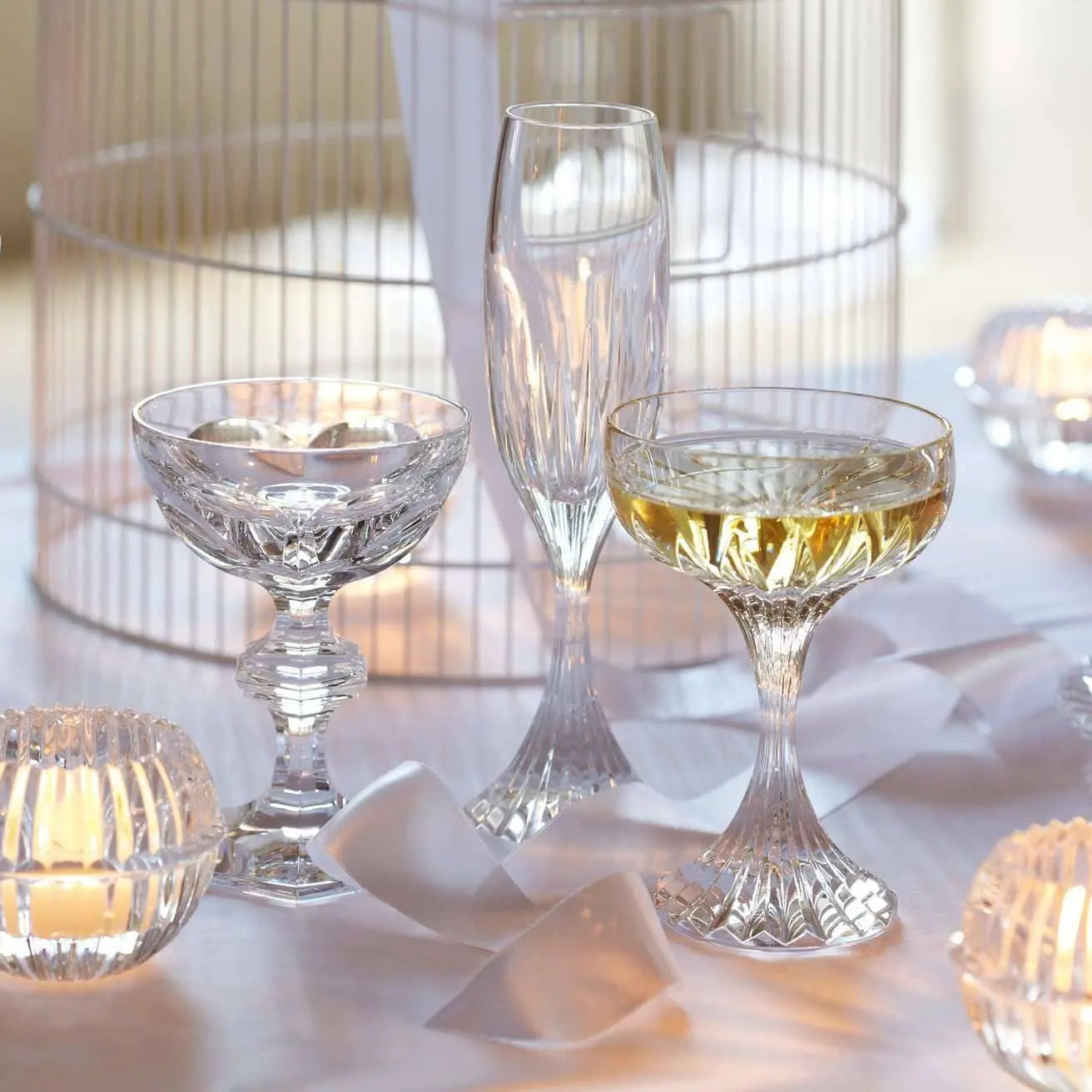 Baccarat Masséna Coupes (Set of 2) by Baccarat at FormFluent Sydney, Australia