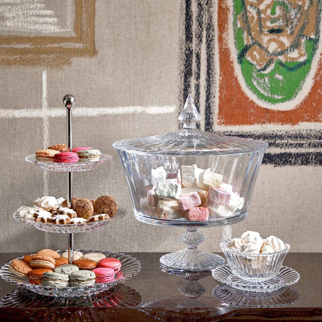 Baccarat Mille Nuits Plate Dinner Plate by Baccarat at FormFluent Sydney, Australia