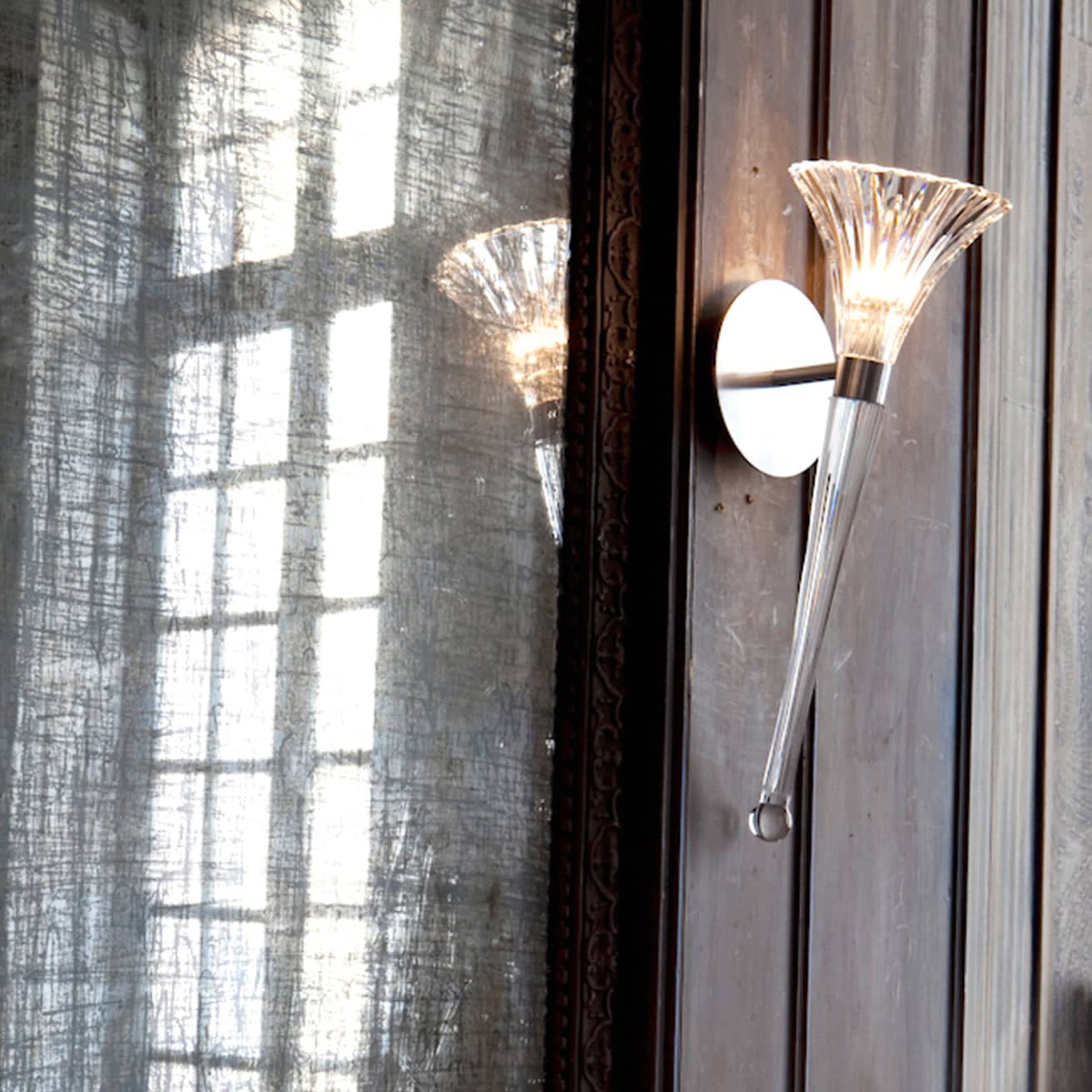 Baccarat Mille Nuits Torchère Wall Unit (1L) Lighting by Baccarat at FormFluent Sydney, Australia