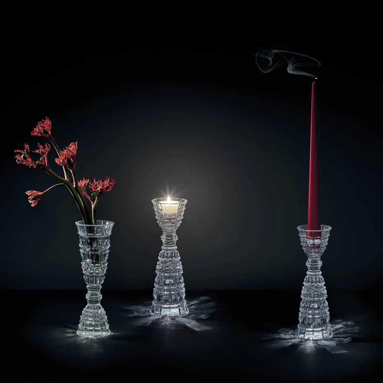 Baccarat New Antique Mirage Dual Candlestick Barware by Baccarat at FormFluent Sydney, Australia