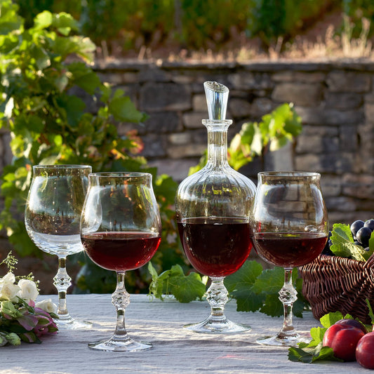 Baccarat Passion Collection by Jean-Charles Boisset Wine Decanter Dinner Plate by Baccarat at FormFluent