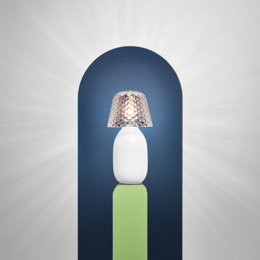 Buy Authentic Baccarat Baccarat Baby Candy Light Nomadic Cordless Lamp White Lighting - FormFluent Sydney Australia
