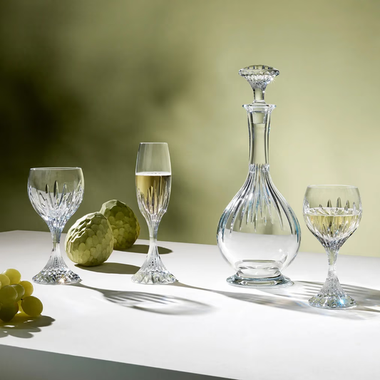 Baccarat Masséna Champagne Flutes (Set of 2) by Baccarat at FormFluent