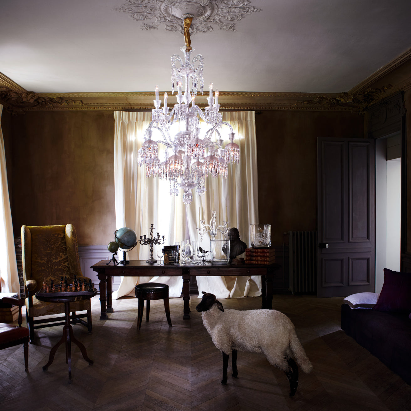 Baccarat Solstice Chandelier 48 Lights Lighting by Baccarat at FormFluent