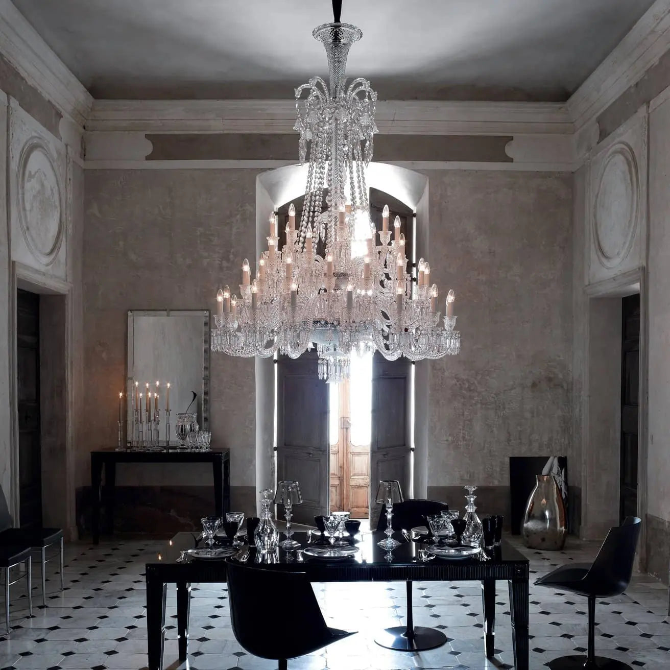 Baccarat Zénith Chandelier Short (48L) Lighting by Baccarat at FormFluent Sydney, Australia