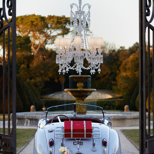 Baccarat Zénith Chandelier Long (8L) Lighting by Baccarat at FormFluent