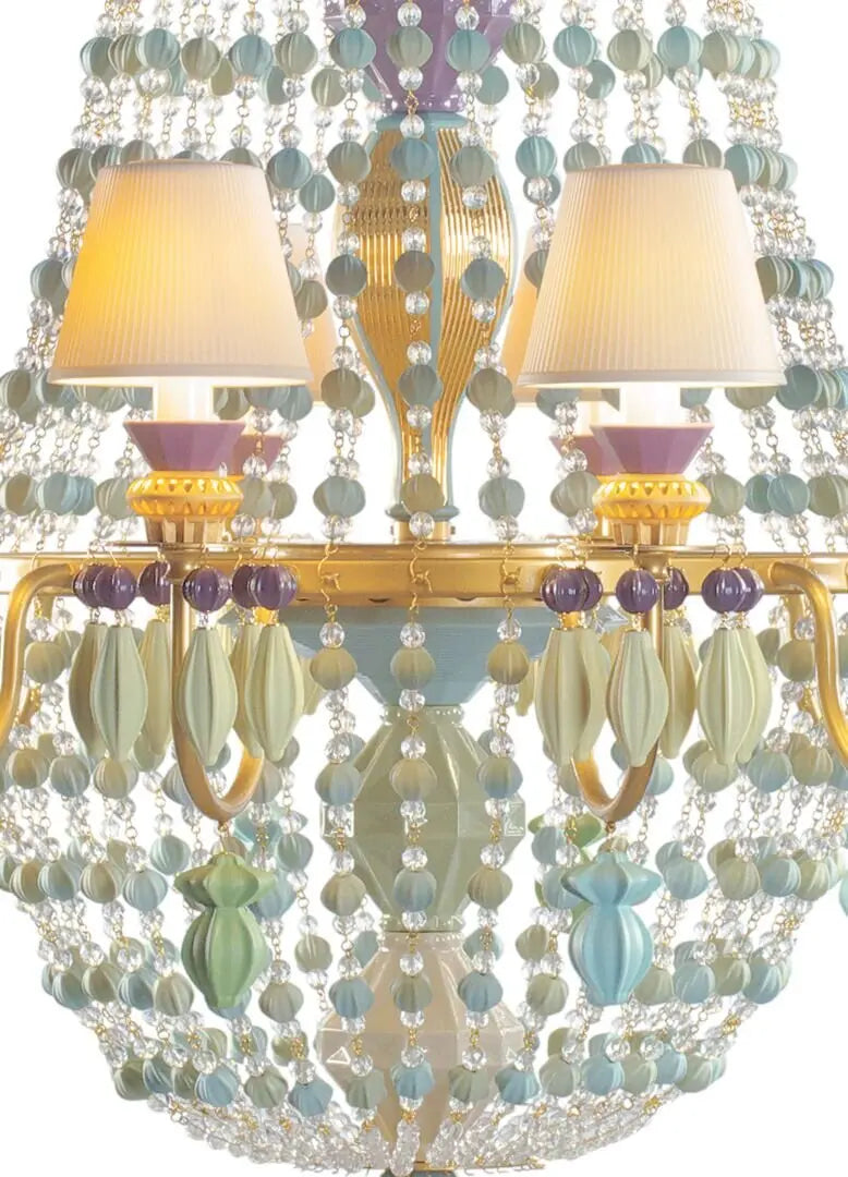 Lladró Winter Palace 12 Lights Chandelier - Côte d'Azur Lighting by Lladró at FormFluent