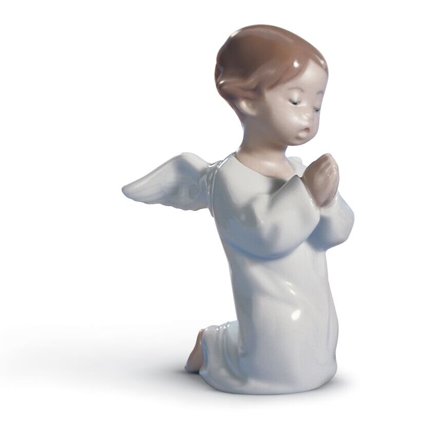 Lladró Angel Praying Figurine   FormFluent