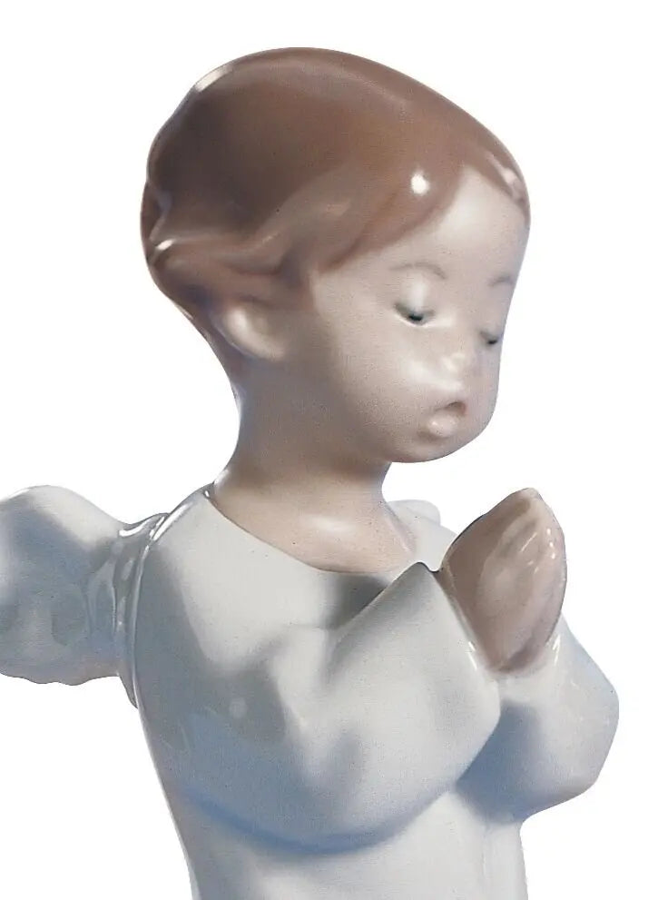 Lladró Angel Praying Figurine Sculpture by Lladró at FormFluent