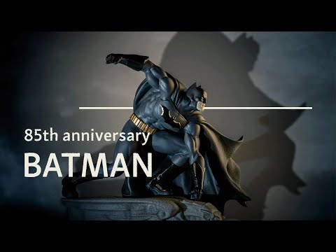 Youtube video of Lladro's Batman. The text on the thumbnail reads: 85th anniversary - Batman