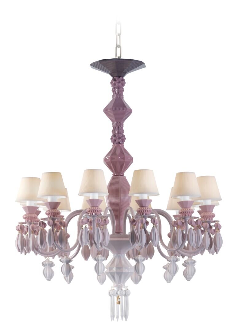 Lladró Lladró Belle de Nuit 12 Lights Chandelier - FormFluent Sydney Australia