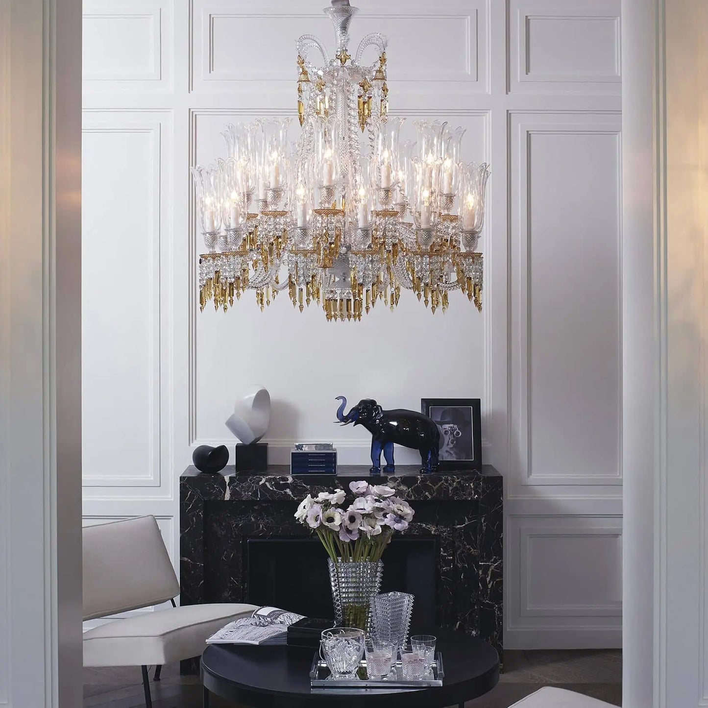Baccarat Zénith Charleston Chandelier Short (8L) Lighting by Baccarat at FormFluent Sydney, Australia