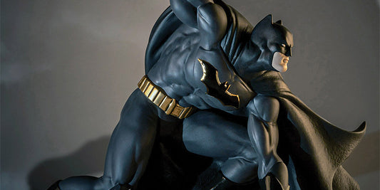 Lladró Batman Sculpture - The Dark Knight Rendered in True Porcelain