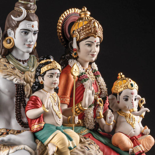 Shiv Parivar: The Meaning Behind Hinduism's Divine Family of Shiva and Parvati