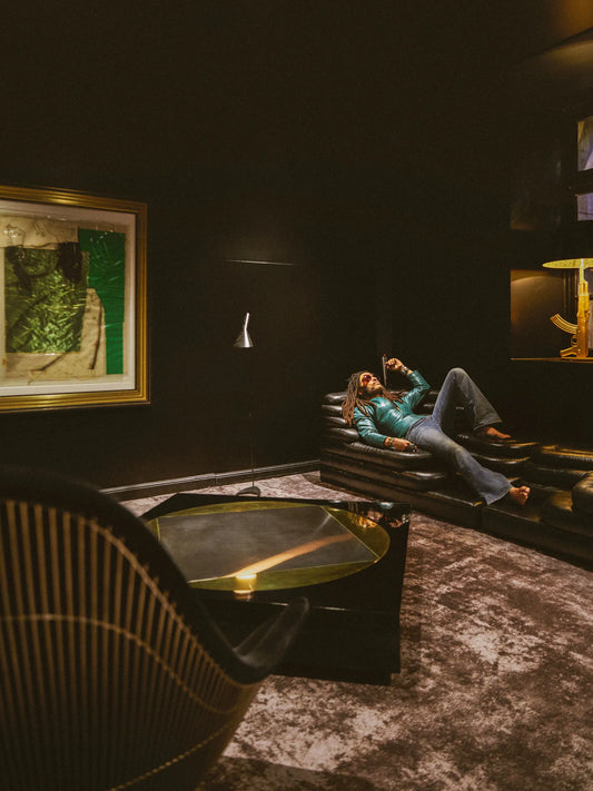 Spotted: A Baccarat Chandelier in Lenny Kravitz’s Paris Home