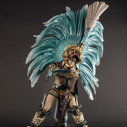 Aztec Dance An Important Mexican Culture Reimagined by Lladro - 01002027 Aztec Dance Sculpture Limited Edition