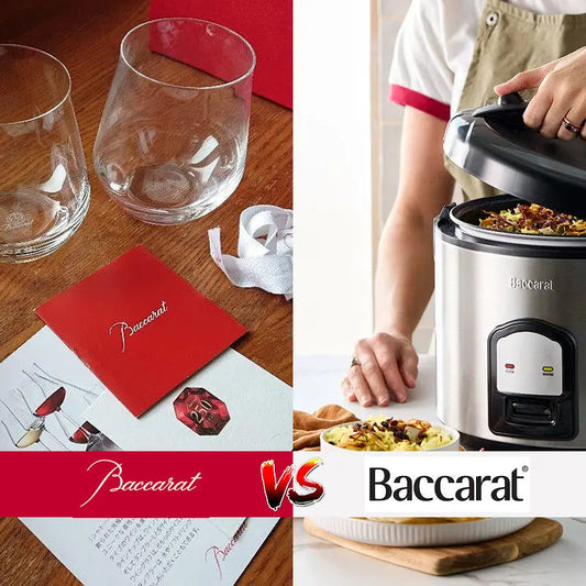 Baccarat Crystal vs. Baccarat Kitchenware — A Tale of Two Names, Worlds Apart by FormFluent 