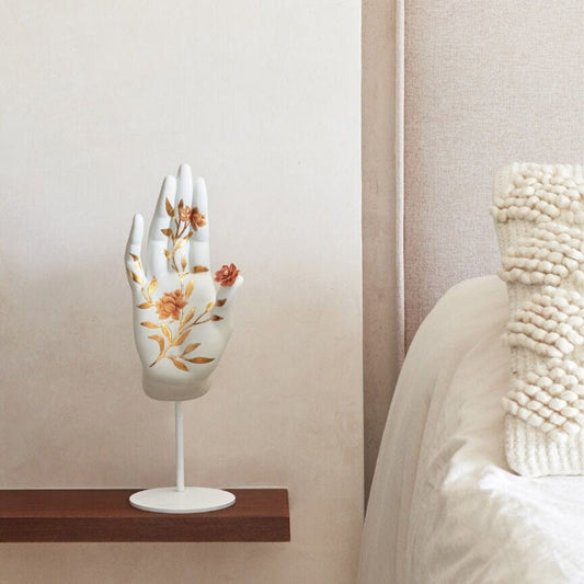 Be Fearless With Lladro’s Protection Mudra - 01009722 Lladro Protection Mudra Sculpture - Lifestyle 1