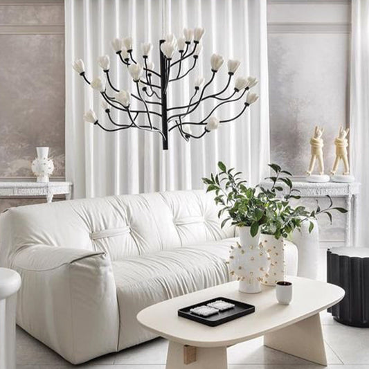 Candid Spaces - Lladro @ Casa Decor 2023 - Lladro Embrace and Mokuren Chandelier at Casa Decor 2023