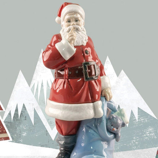 Cut-off Dates for Delivery before Christmas 2024 - 01009485 Lladro Santa is Here 