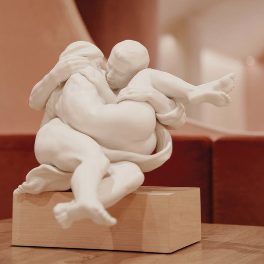 Finding Balance In Life Through Lessons Learnt From Porcelain - 01009751 Lladro Together Couple Sculpture - Lifestyle 1