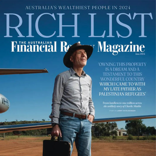 Guess Which Lladró Lighting Is Featured in the AFR Rich List 2024? by FormFluent 