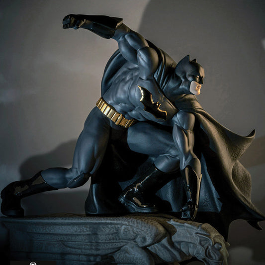 Lladro Batman Sculpture - The Dark Knight Rendered in True Porcelain - 01009708 Lladro Batman Sculpture Limited Edition - DC