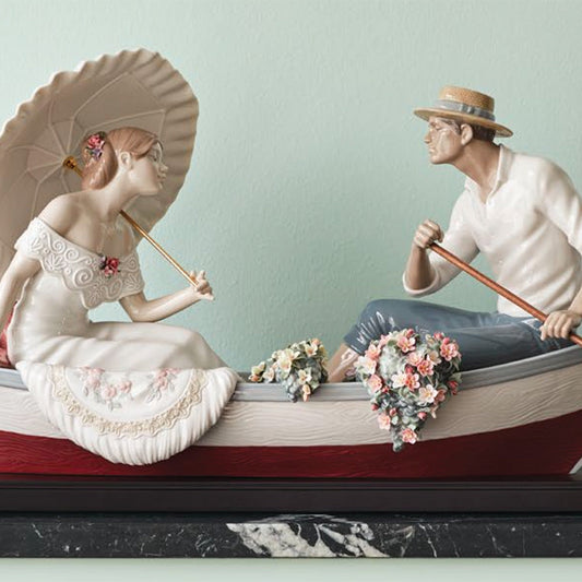 Lladró's 2023 Releases An Overview - 01002034 Lladro Romance on the Lake