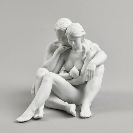 Marking Parenthood Lladro's Capture of Life's Biggest Milestones - 01008589 Lladro Essence of Life Family Figurine