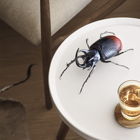 Marvels of Nature The Awesome Lladro  Insects Collection - 01009425 Lladro Rhinoceros Beetle - Lifestyle