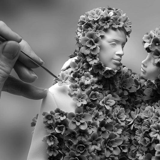 Obsession Ceramic - 01007233 Lladro Love III Couple Figurine by Committee Team - Making-of