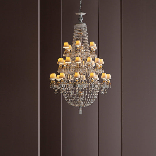 Romantic-Grandeur-Lladró-s-Winter-Palace-Chandeliers FormFluent