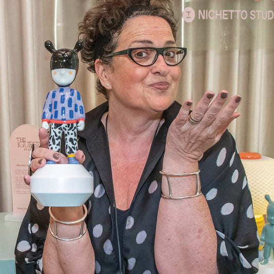 Shaping Joy Camille Walala’s Chosen Colours - 01007762 Lladro The Guest by Camille Walala Little Sculpture Numbered Edition - With Camille Walala