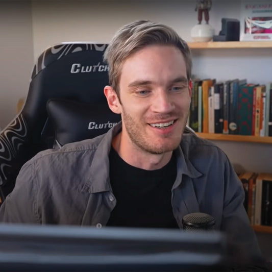 Spotted The Guest in Pewdiepie's New Home - 01007890 The Guest by Gary Baseman Small Model Limited Edition - Pewdiepie 1