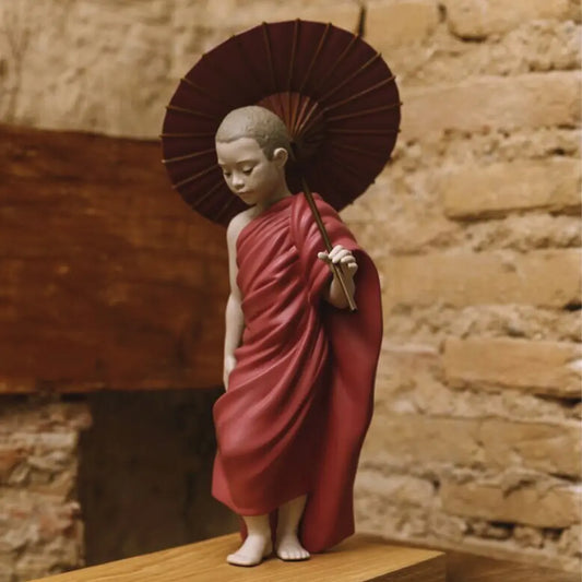 The Meaning Behind the Robes of Buddhist Monks? by FormFluent 