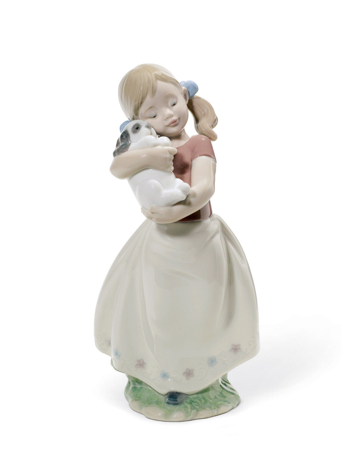 Lladró My Sweet Little Puppy Girl Figurine
