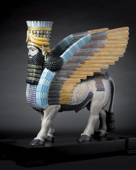Lladró Lamassu Sculpture. Limited Edition   FormFluent