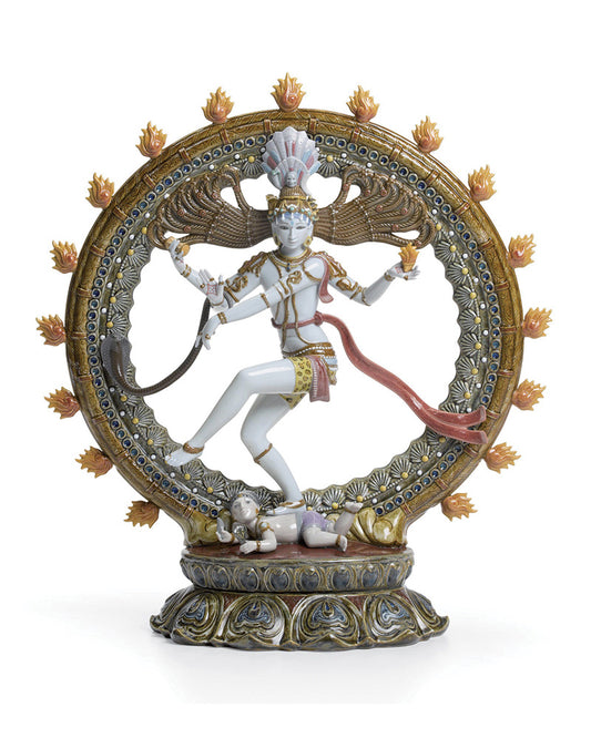 Lladró Shiva Nataraja Sculpture Limited Edition   FormFluent