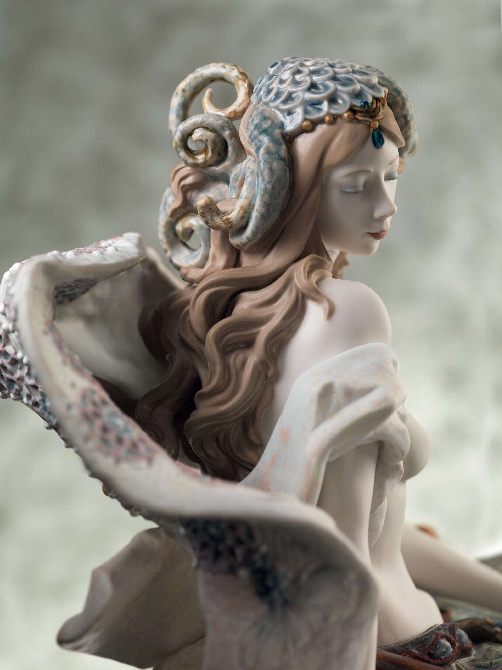 Bacchante on A Panther Woman Sculpture Limited Edition